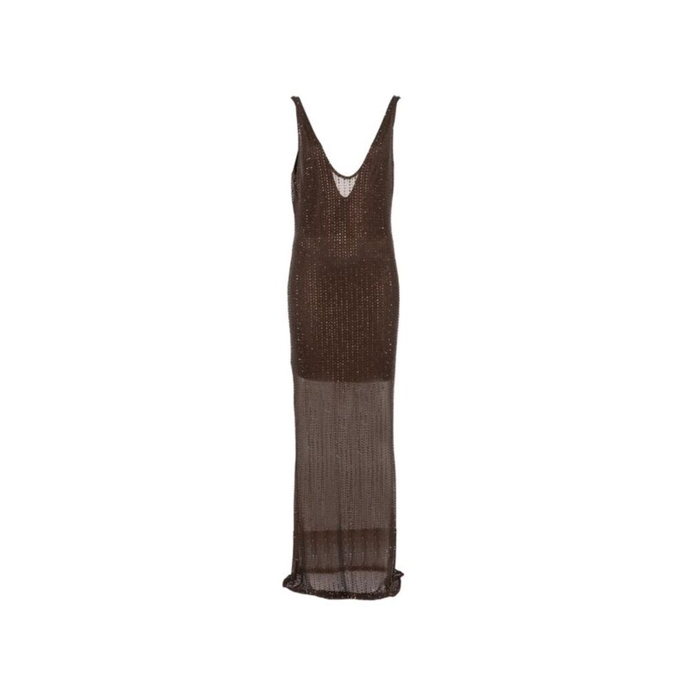 Venuja Brown Dresses - Evening Dresses Women
